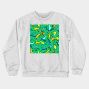 Everybirdy Pattern Crewneck Sweatshirt